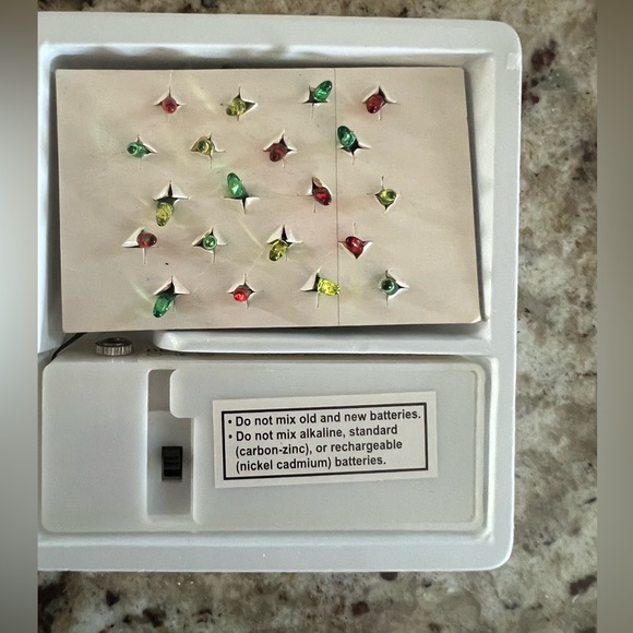 LEMAX Village Collection 20 Mini Lights Multi-Color 1996 - Picture 4 of 4